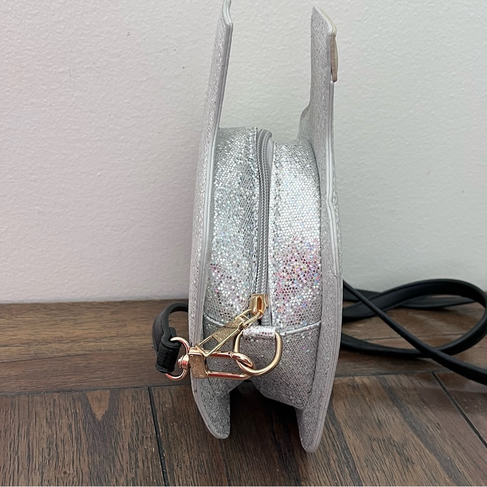 Anne Klein Silver Tequila Crossbody Bag Purse - Picture 4 of 7